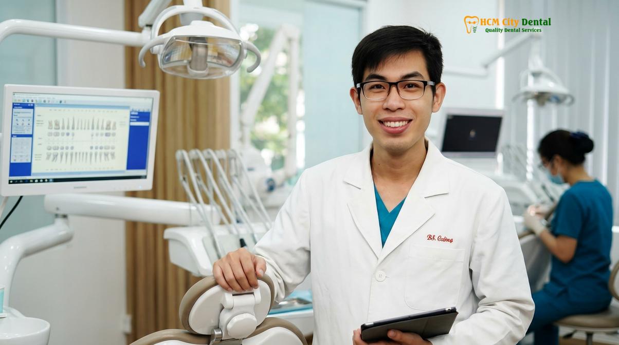 Dr. Nguyen Van Cuong DDS at HCMC Dental Clinic