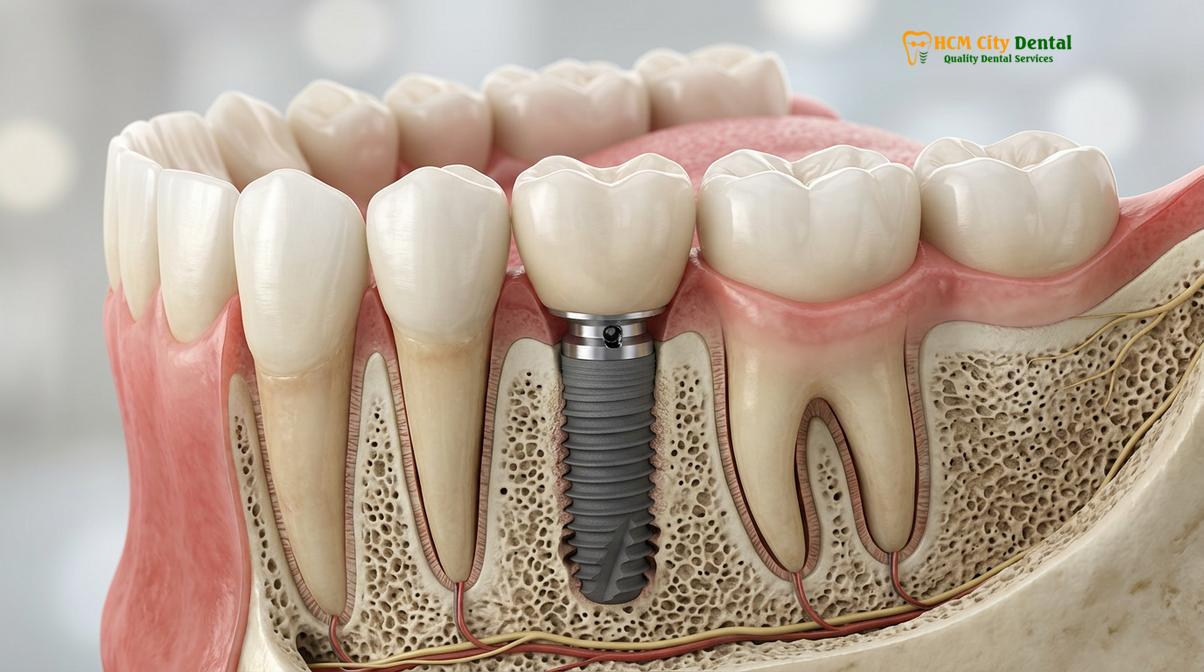 Visual description of english speaking dentist ho chi minh city
