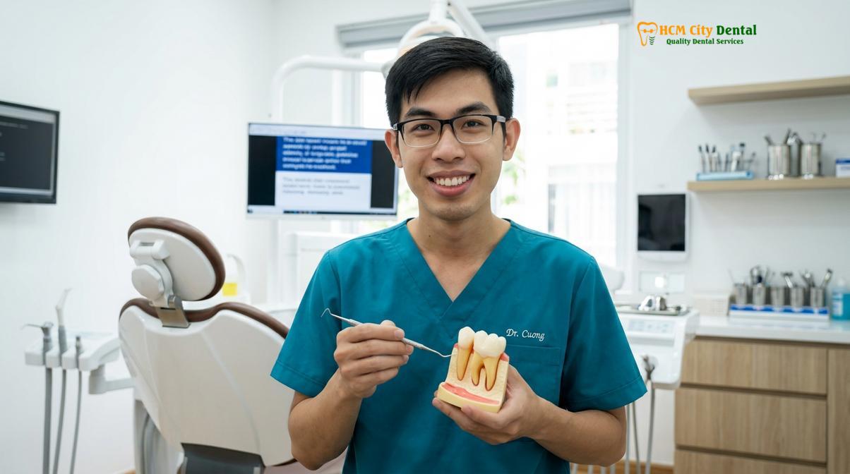 Dr. Nguyen Van Cuong DDS at HCMC Dental Clinic