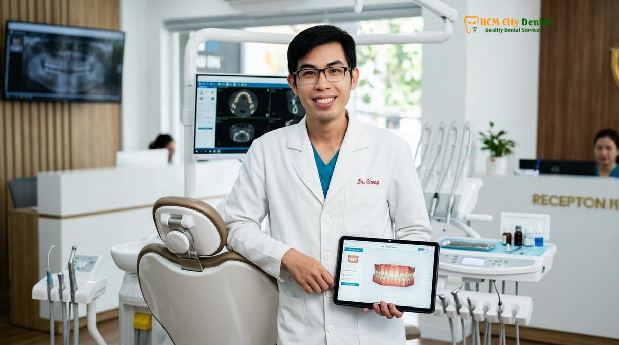 Dr. Nguyen Van Cuong DDS at HCMC Dental Clinic