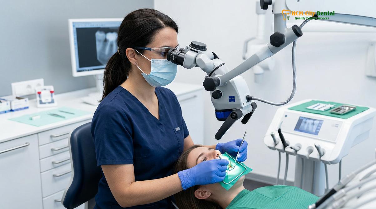 Clinical photography related to English Speaking Endodontist Ho Chi Minh City