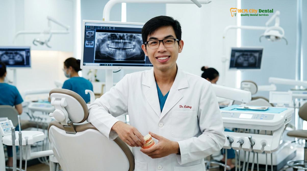 Dr. Nguyen Van Cuong DDS at HCMC Dental Clinic