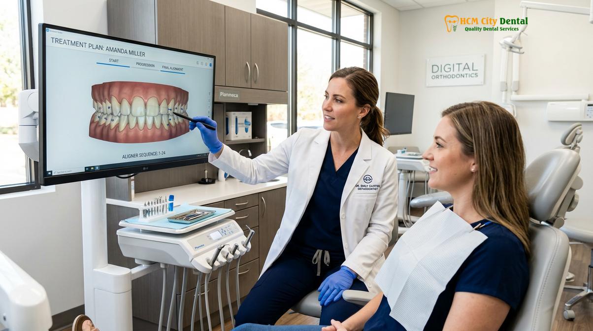 Clinical illustration of English Speaking Orthodontist Ho Chi Minh City