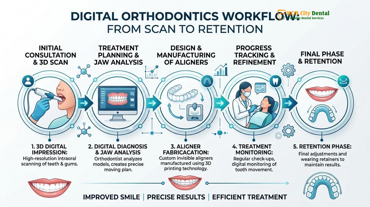 Summary diagram of English Speaking Orthodontist Ho Chi Minh City