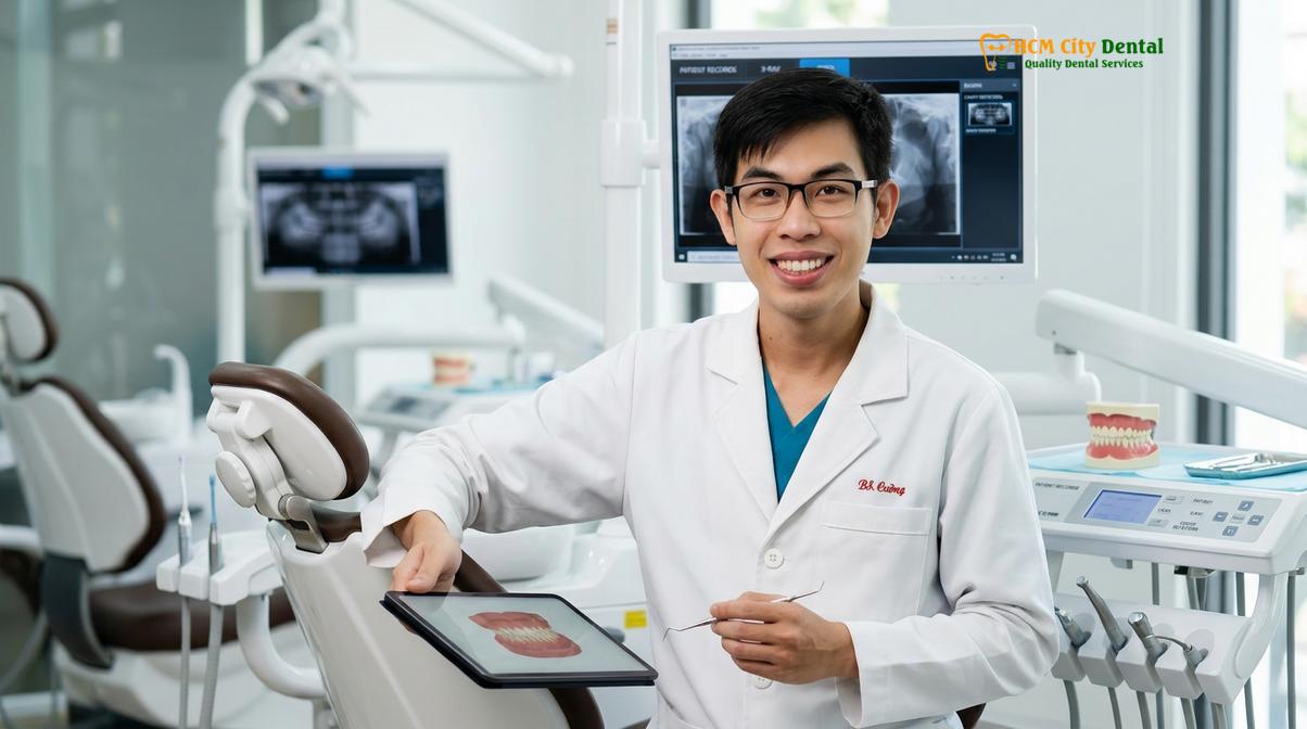 Dr. Nguyen Van Cuong DDS at HCMC Dental Clinic