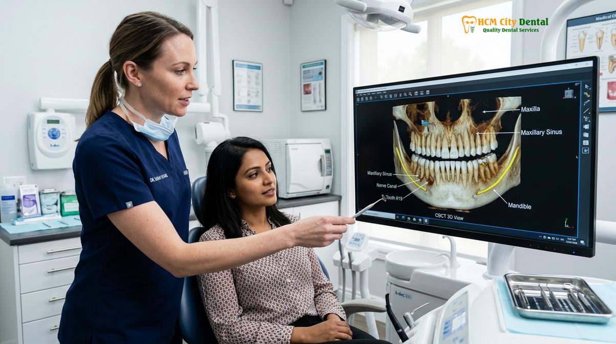 Visual description of Prosthodontist Ho Chi Minh City