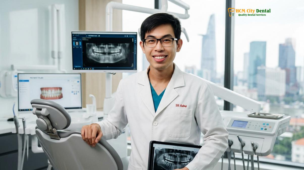 Dr. Nguyen Van Cuong DDS at HCMC Dental Clinic