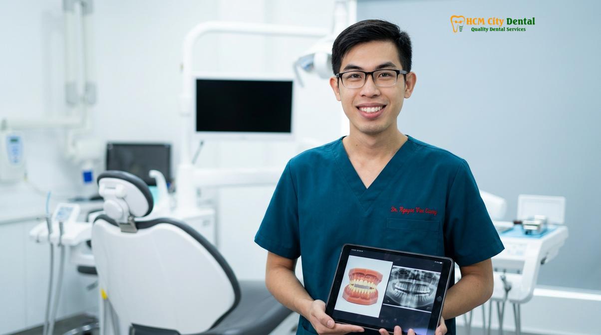 Dr. Nguyen Van Cuong DDS at HCMC Dental Clinic