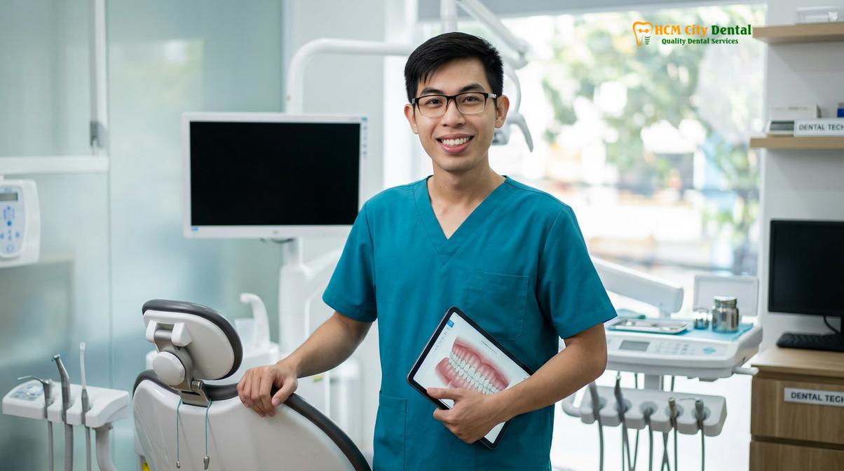 Dr. Nguyen Van Cuong DDS at HCMC Dental Clinic