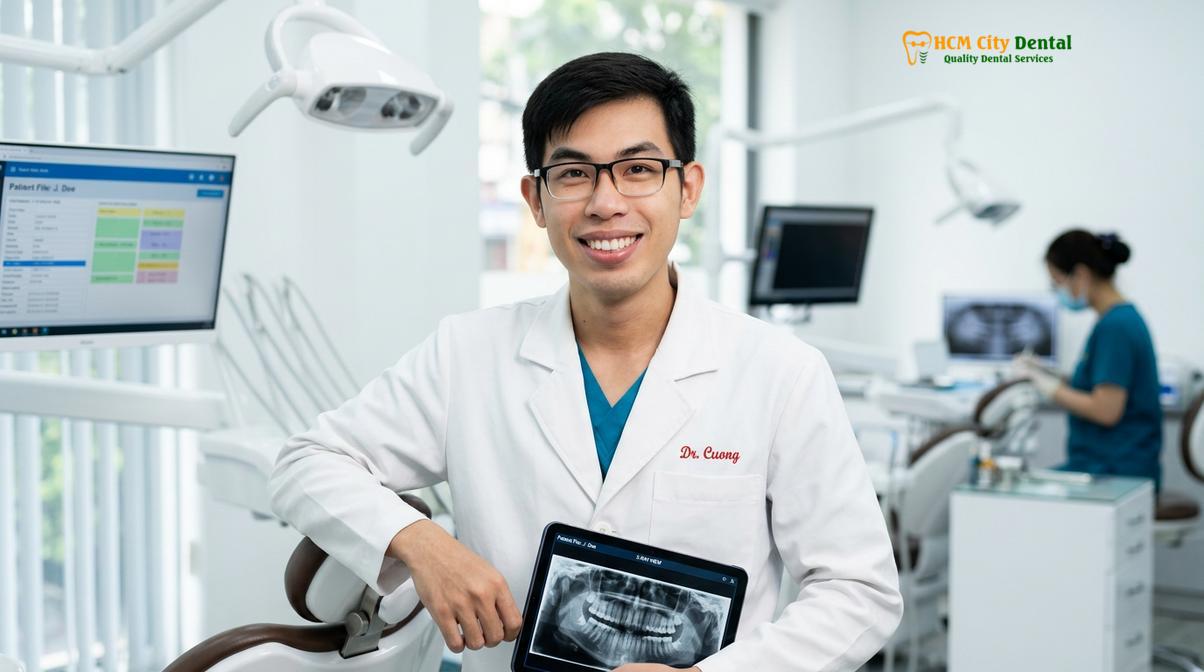 Dr. Nguyen Van Cuong DDS at HCMC Dental Clinic