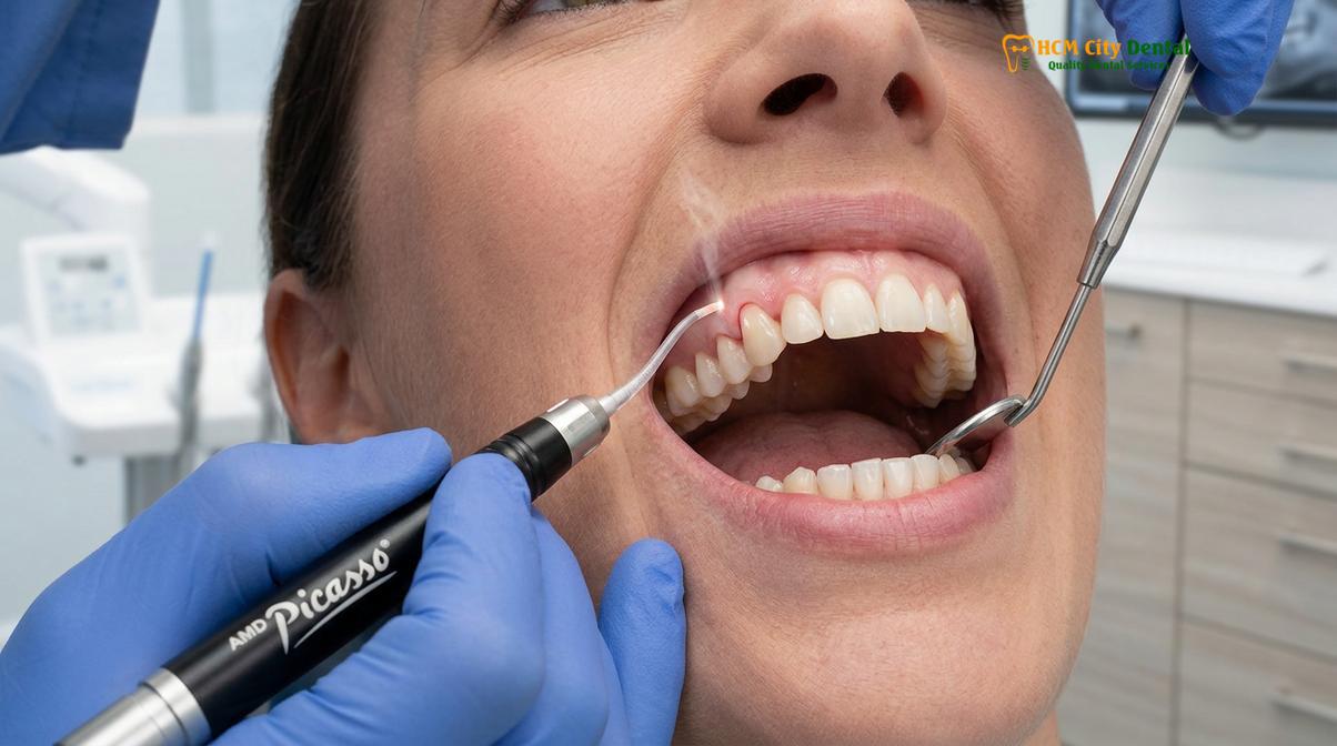 Visual description of Esthetic Crown Lengthening