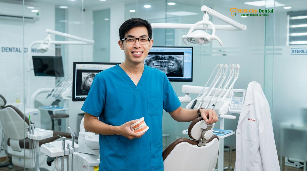 Dr. Nguyen Van Cuong DDS at HCMC Dental Clinic
