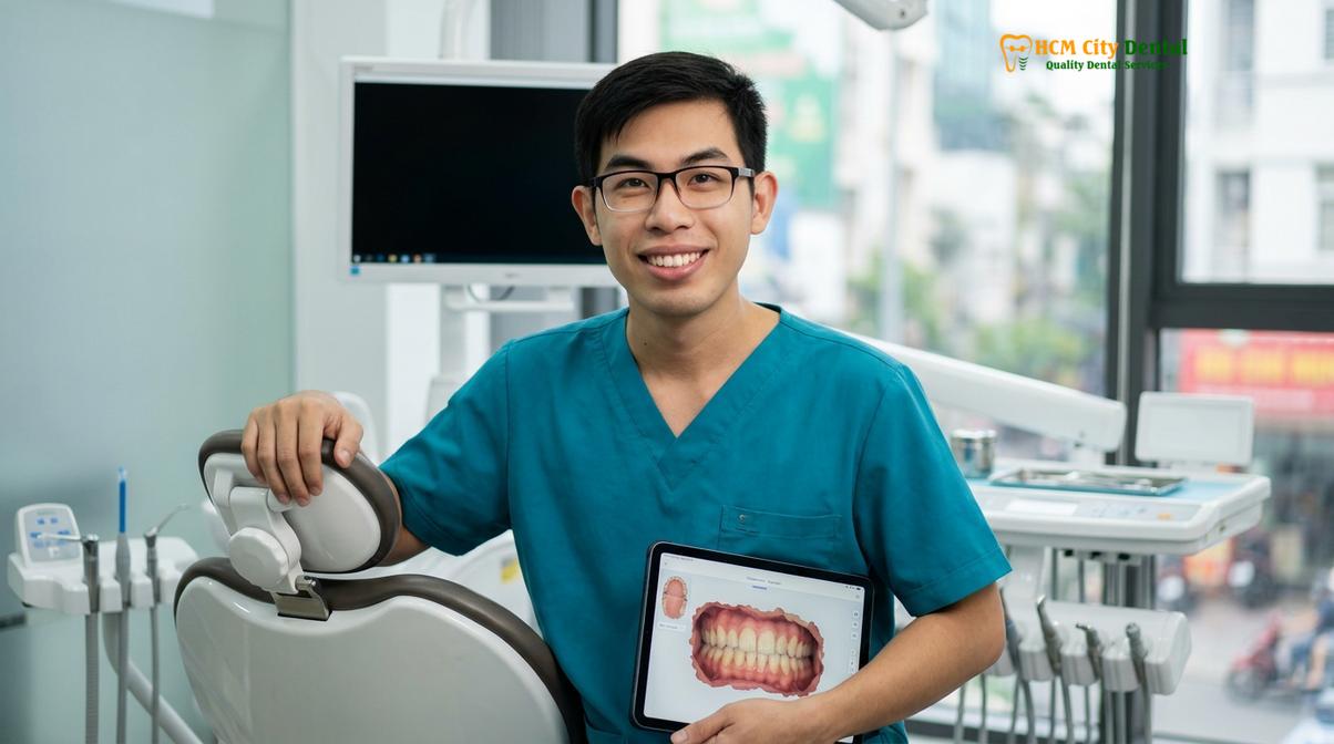 Dr. Nguyen Van Cuong DDS at HCMC Dental Clinic