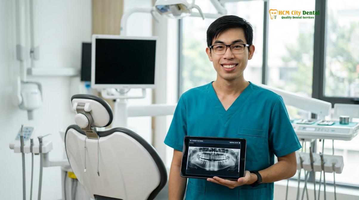 Dr. Nguyen Van Cuong DDS at HCMC Dental Clinic