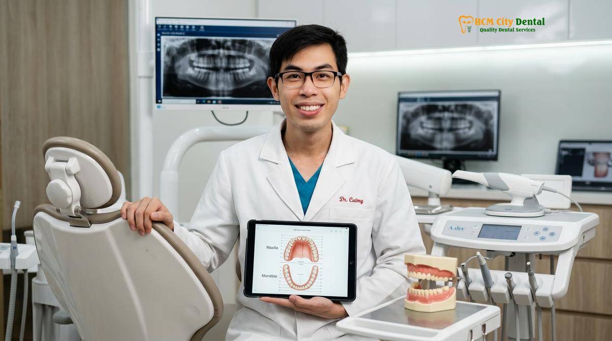 Dr. Nguyen Van Cuong DDS at HCMC Dental Clinic