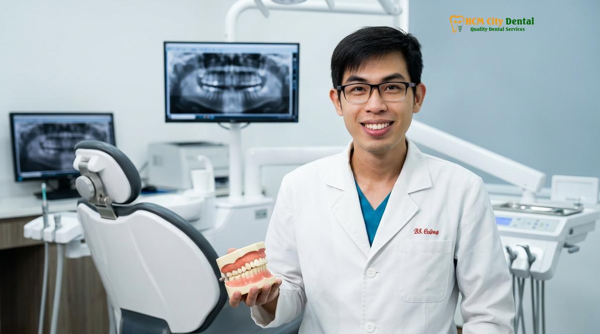 Dr. Nguyen Van Cuong DDS at HCMC Dental Clinic