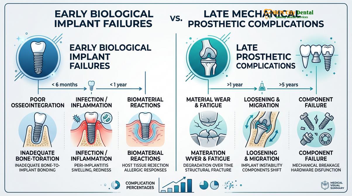 Summary diagram of All on 4 failure