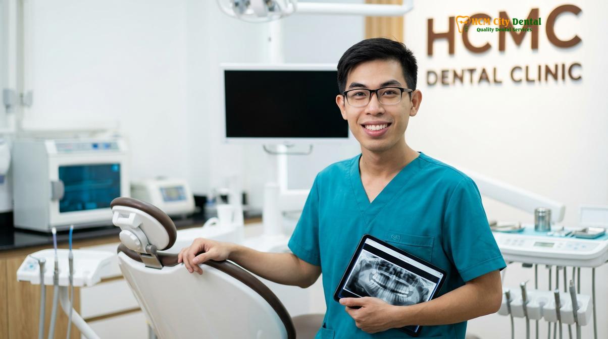 Dr. Nguyen Van Cuong DDS at HCMC Dental Clinic
