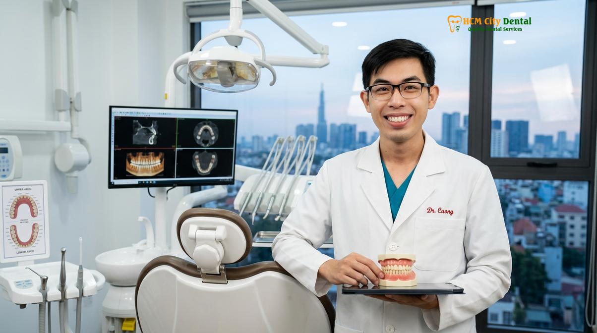 Dr. Nguyen Van Cuong DDS at HCMC Dental Clinic