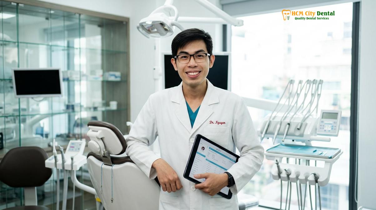Dr. Nguyen Van Cuong DDS at HCMC Dental Clinic