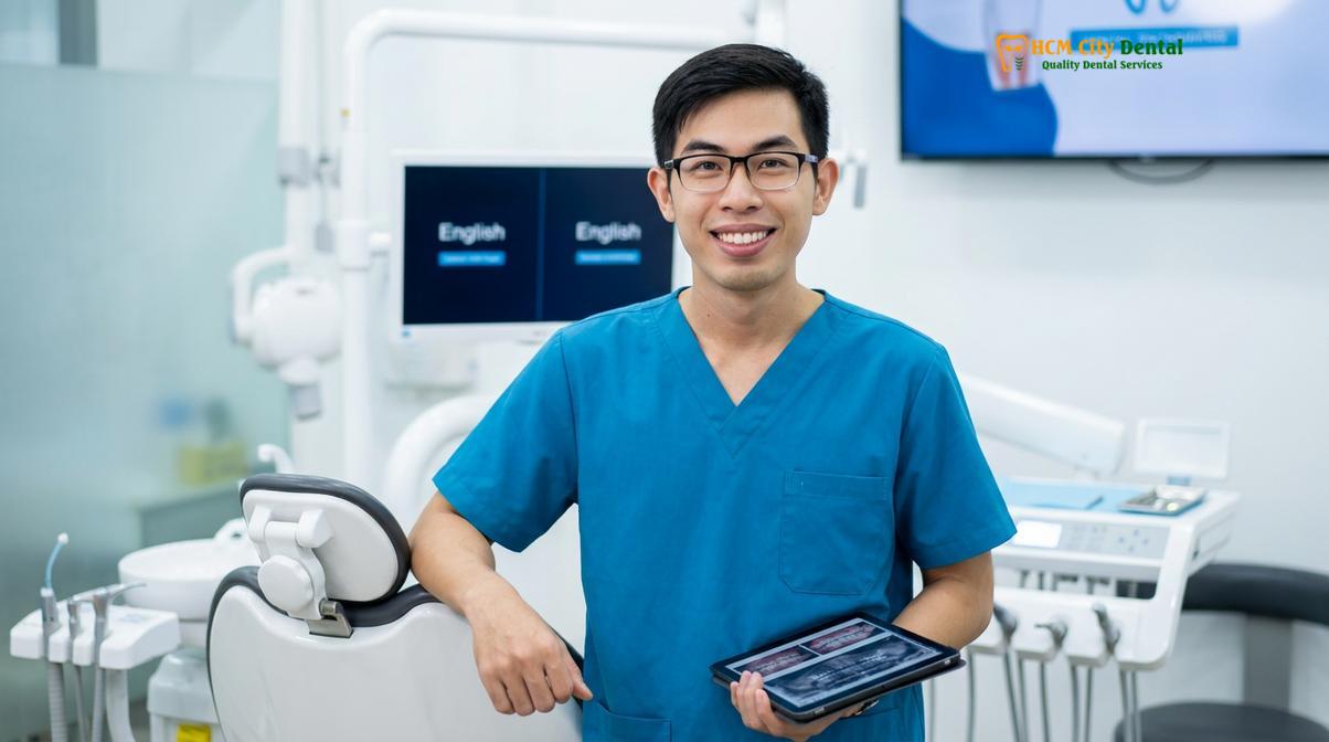 Dr. Nguyen Van Cuong DDS at HCMC Dental Clinic