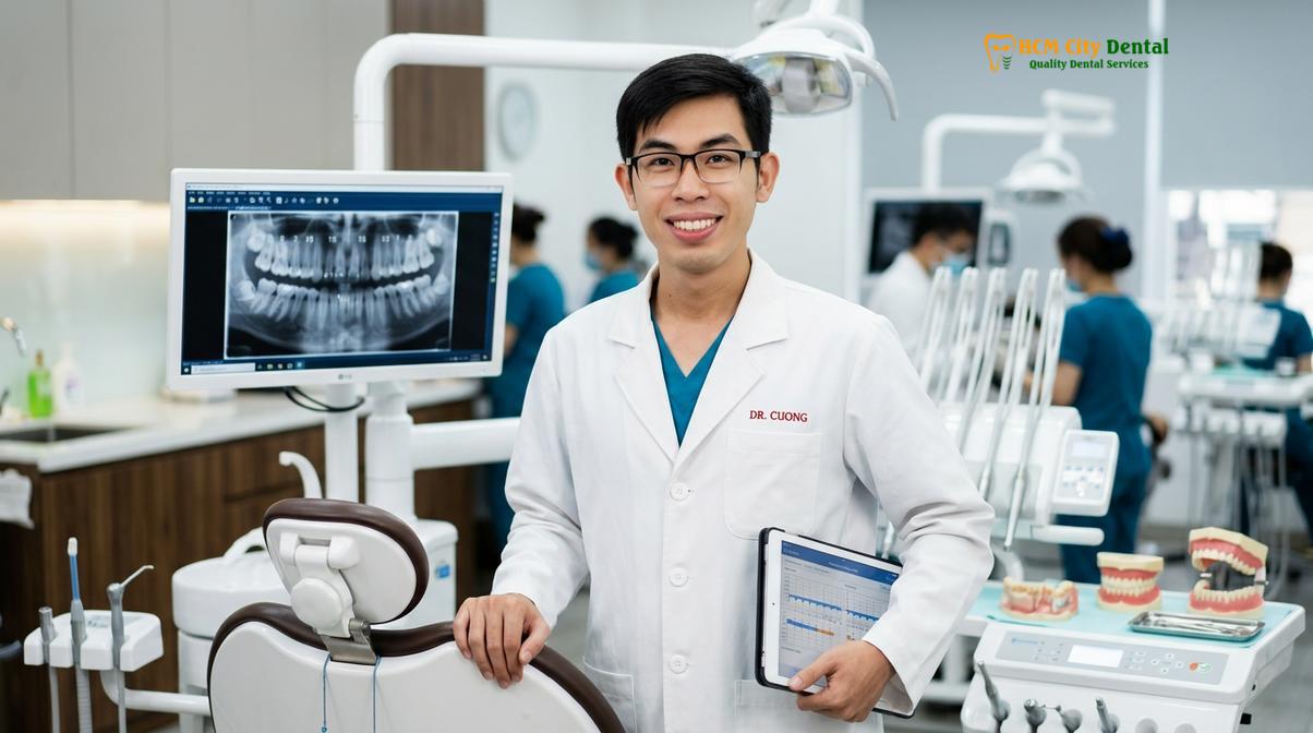 Dr. Nguyen Van Cuong DDS at HCMC Dental Clinic