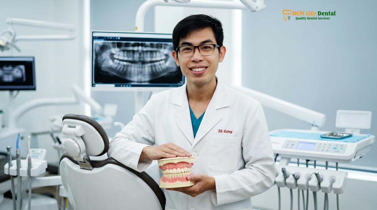 Dr. Nguyen Van Cuong DDS at HCMC Dental Clinic