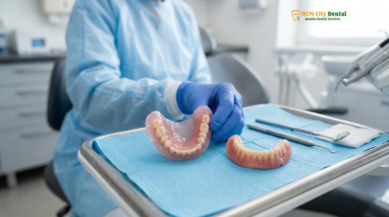 Flexible Partials vs Acrylic Dentures: Clinical Guide | HCMC Dental
