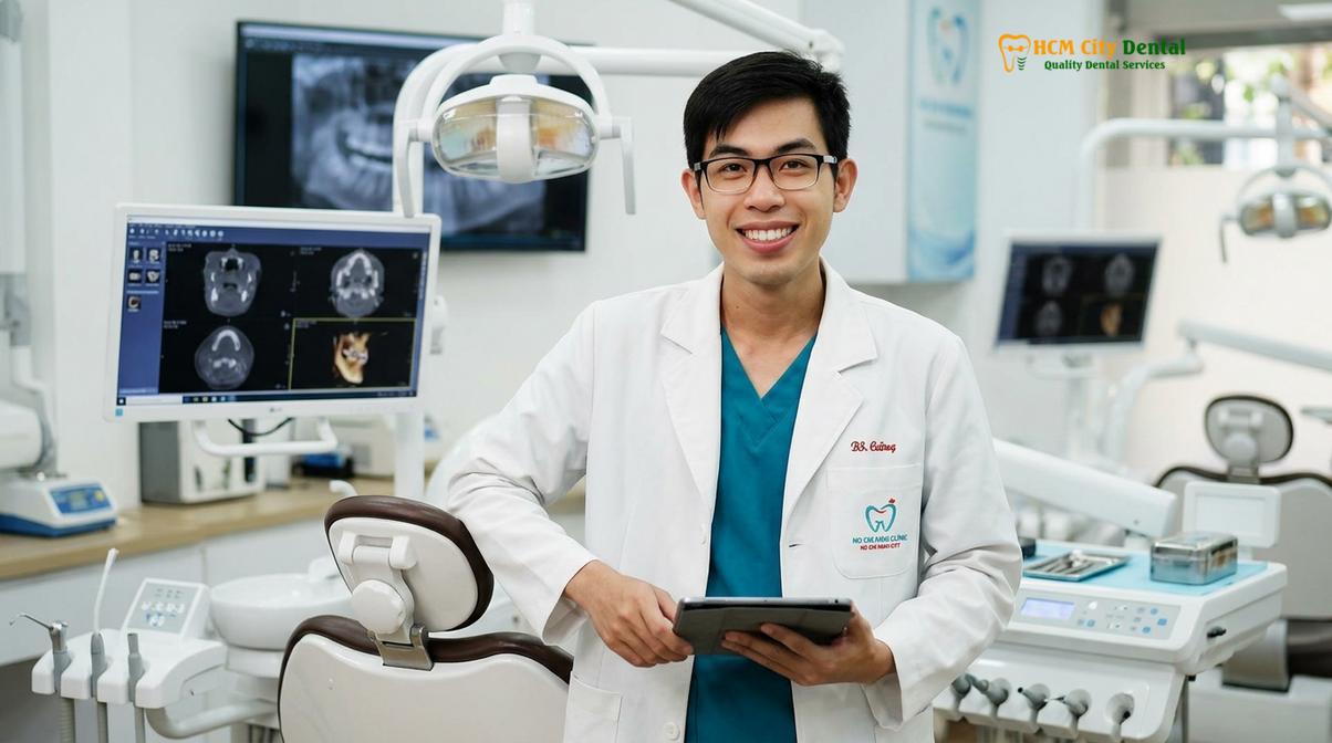 Dr. Nguyen Van Cuong DDS at HCMC Dental Clinic