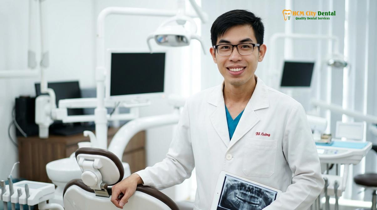 Dr. Nguyen Van Cuong DDS at HCMC Dental Clinic