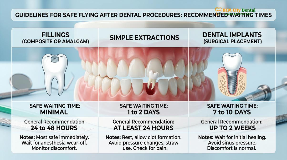 Clinical photography related to can I fly after dental surgery