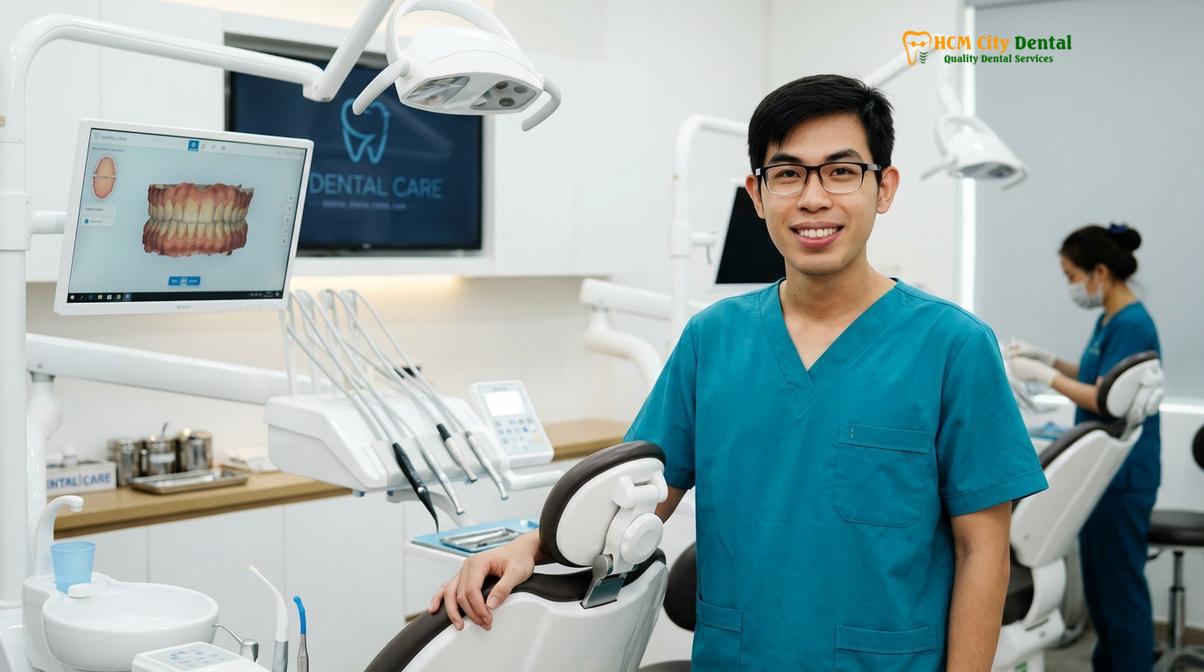 Dr. Nguyen Van Cuong DDS at HCMC Dental Clinic