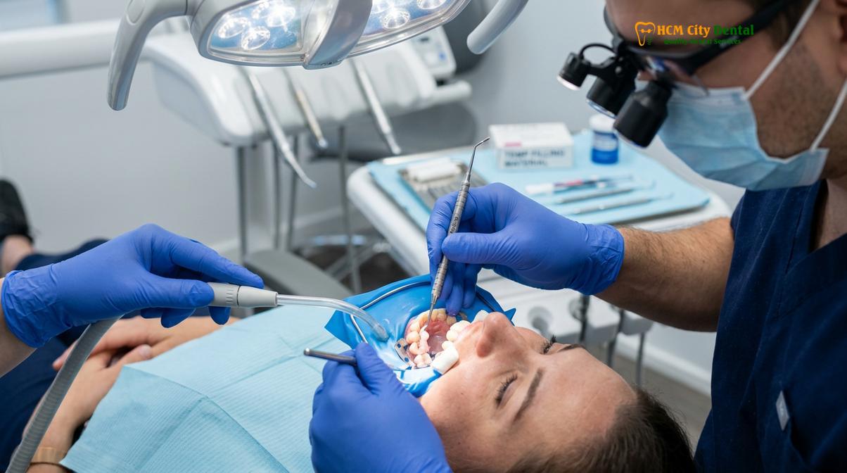 Clinical photography related to Flying After a Root Canal