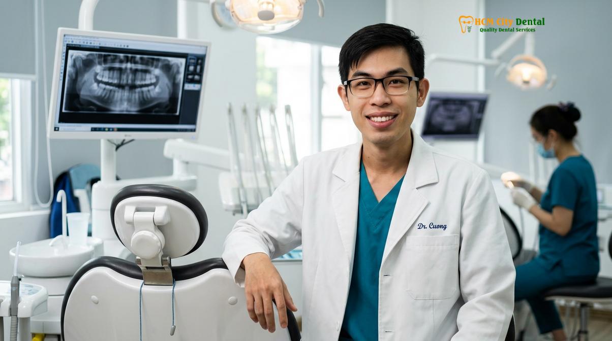 Dr. Nguyen Van Cuong DDS at HCMC Dental Clinic