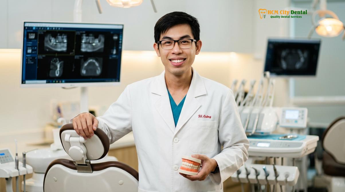 Dr. Nguyen Van Cuong DDS at HCMC Dental Clinic