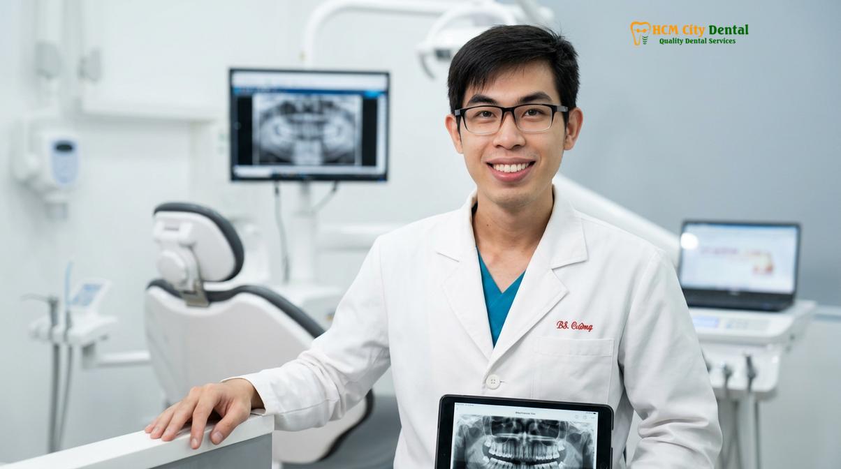 Dr. Nguyen Van Cuong DDS at HCMC Dental Clinic