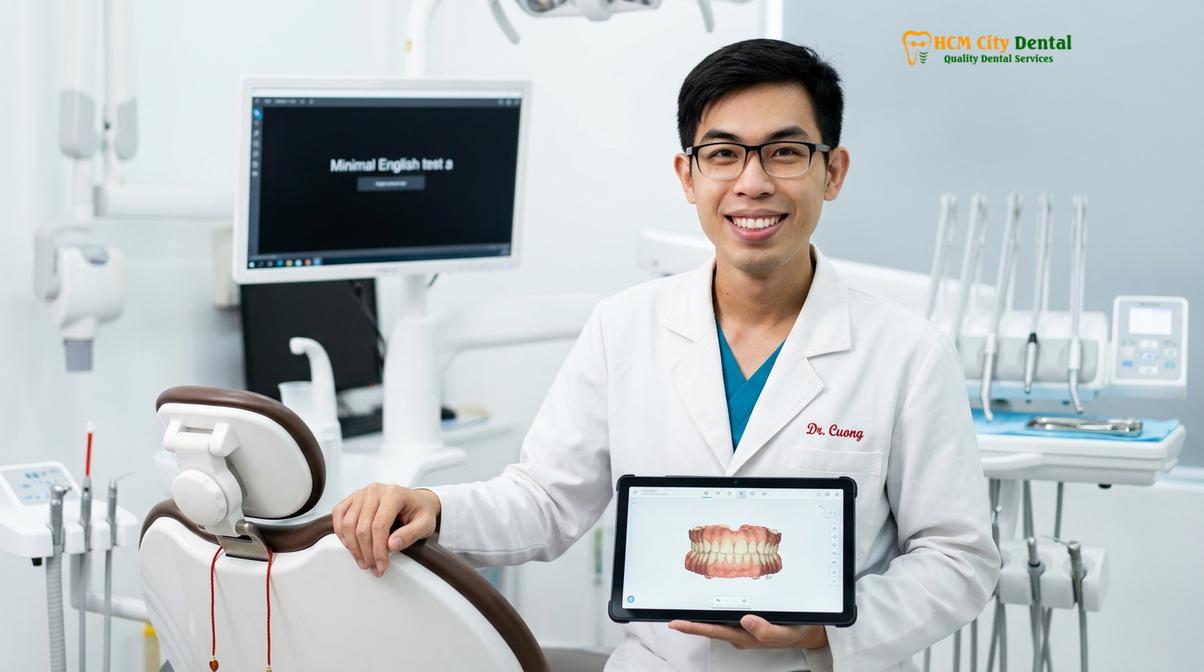 Dr. Nguyen Van Cuong DDS at HCMC Dental Clinic