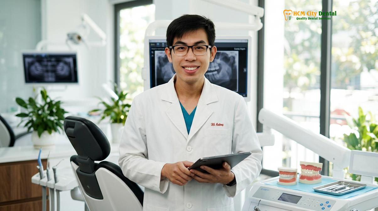 Dr. Nguyen Van Cuong DDS at HCMC Dental Clinic