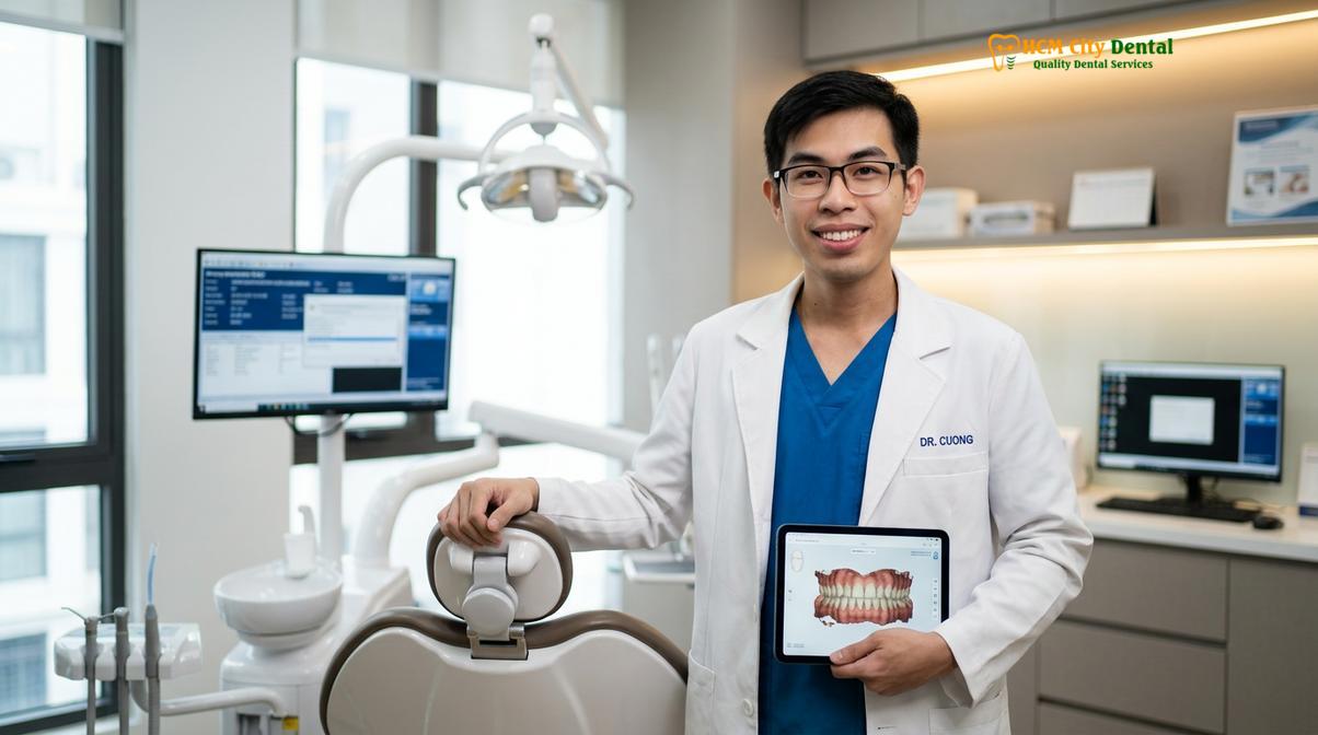 Dr. Nguyen Van Cuong DDS at HCMC Dental Clinic