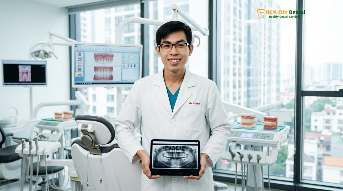 Dr. Nguyen Van Cuong DDS at HCMC Dental Clinic