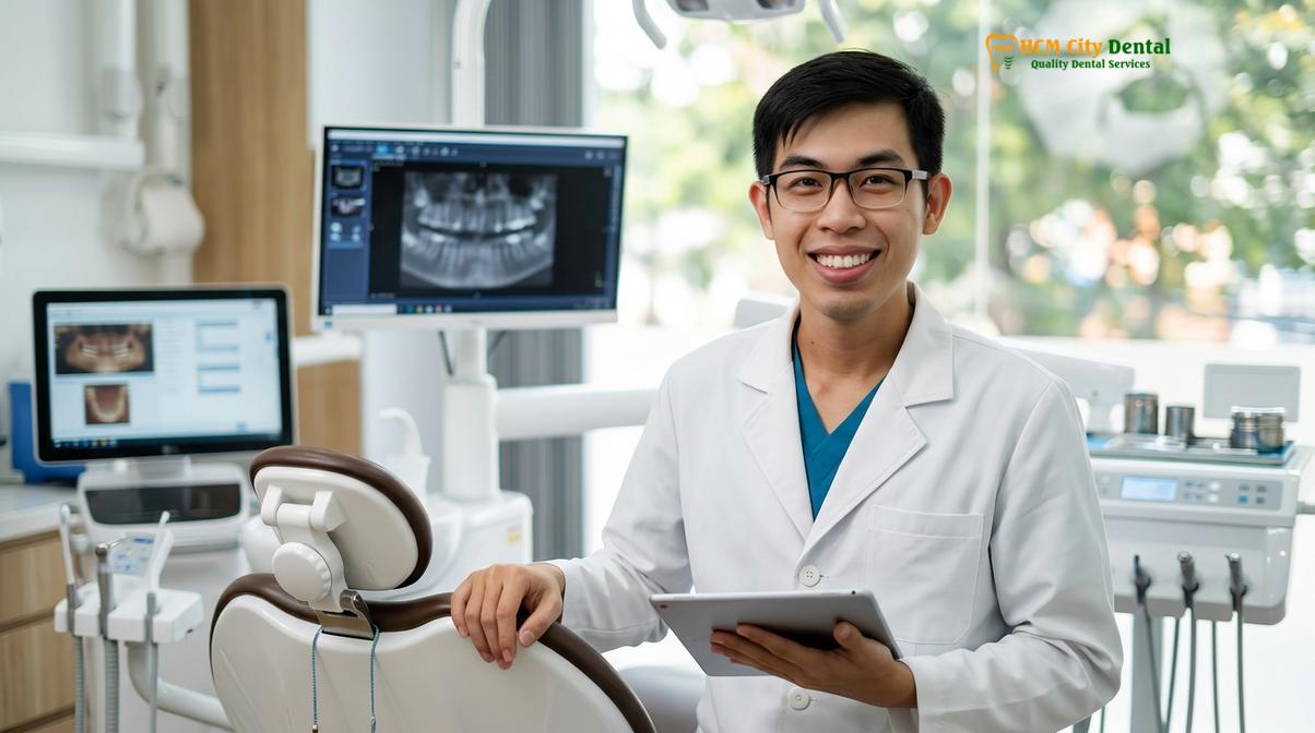 Dr. Nguyen Van Cuong DDS at HCMC Dental Clinic