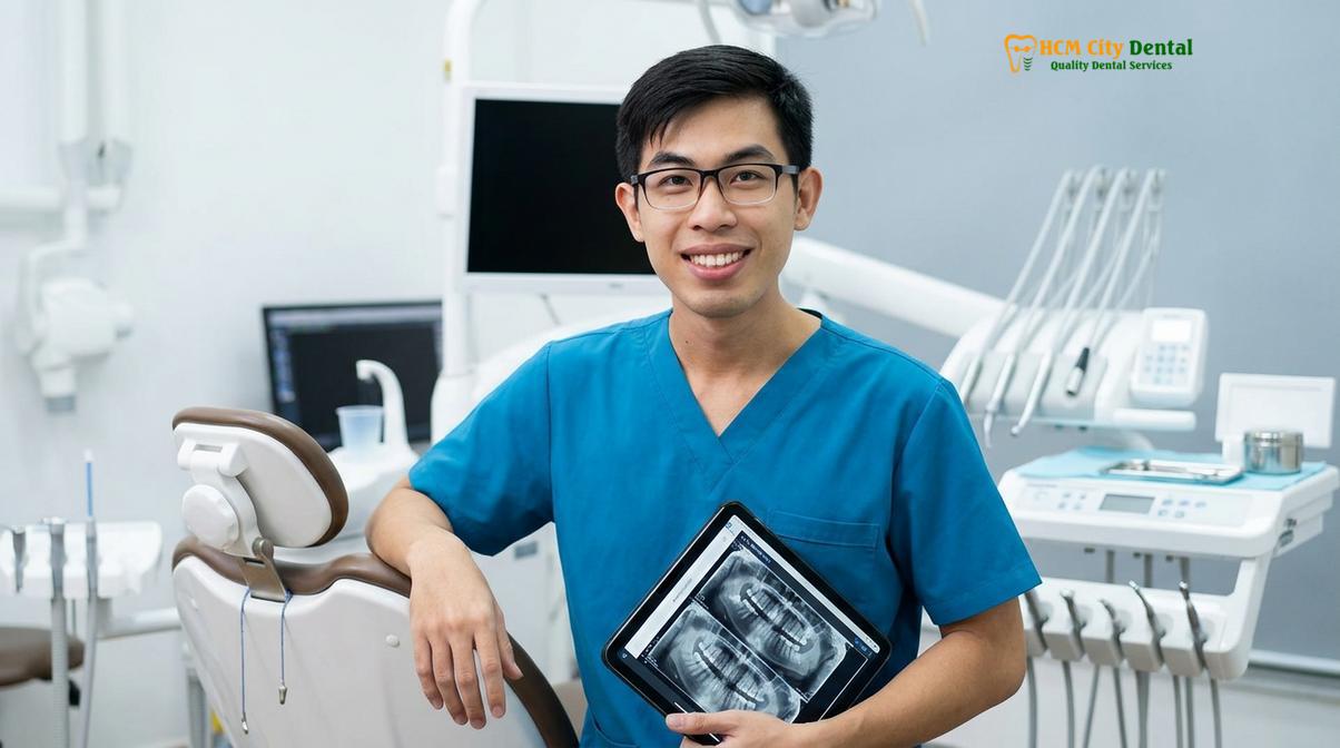 Dr. Nguyen Van Cuong DDS at HCMC Dental Clinic