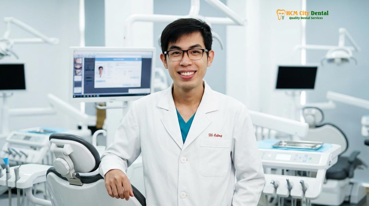Dr. Nguyen Van Cuong DDS at HCMC Dental Clinic