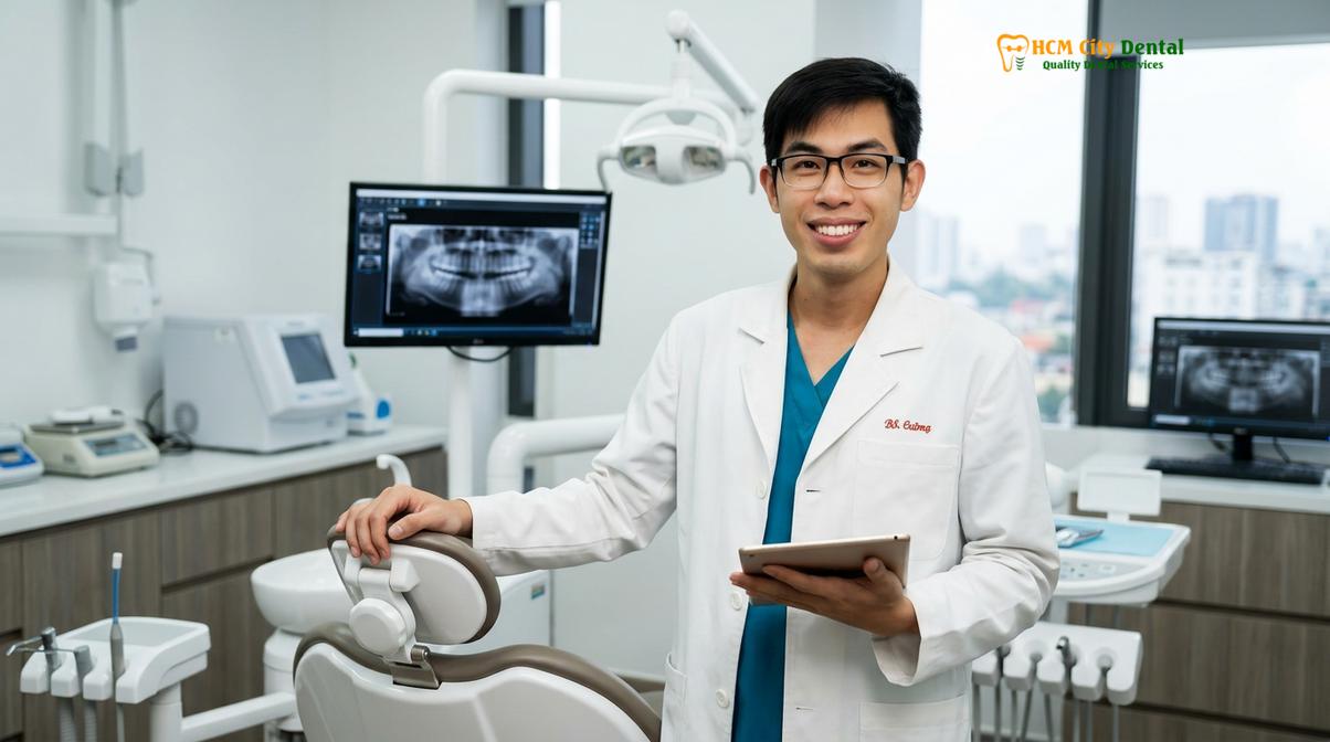 Dr. Nguyen Van Cuong DDS at HCMC Dental Clinic