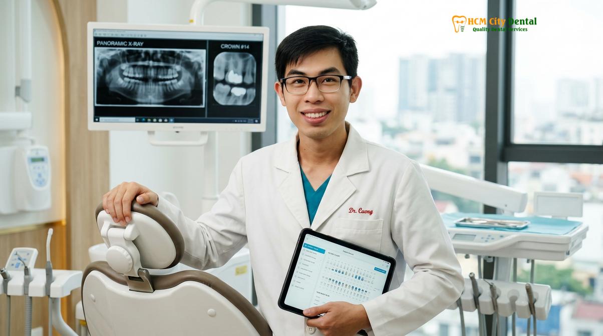 Dr. Nguyen Van Cuong DDS at HCMC Dental Clinic
