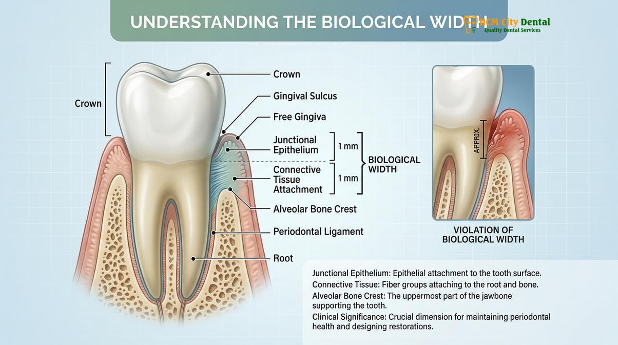 Visual description of Crown Lengthening for Veneers HCMC