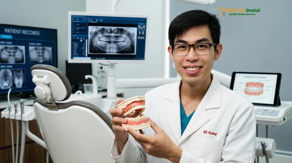 Dr. Nguyen Van Cuong DDS at HCMC Dental Clinic