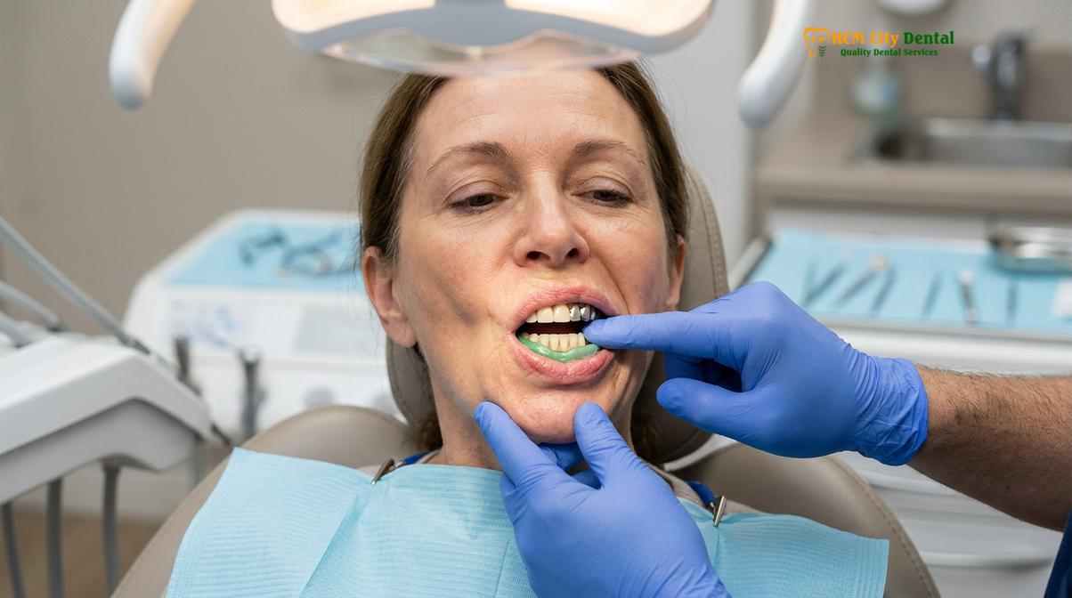 Visual description of Border Molding Dentures