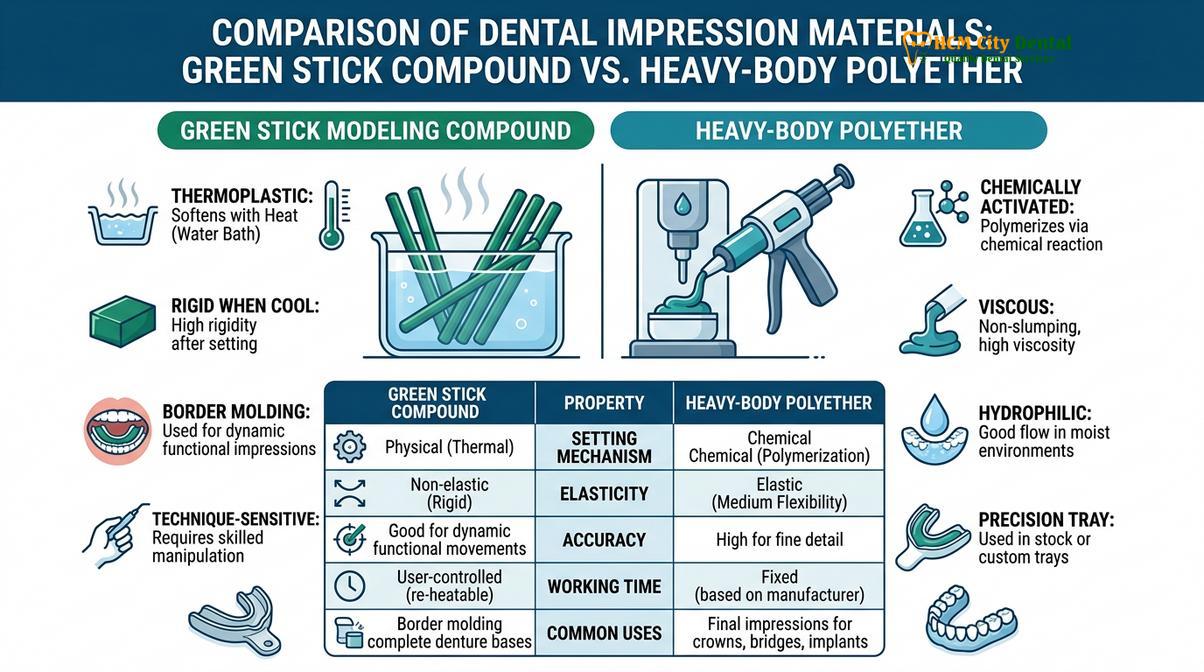 Summary diagram of Border Molding Dentures