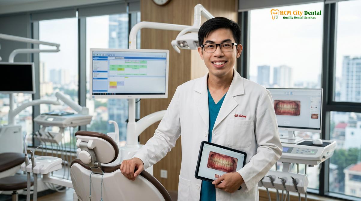 Dr. Nguyen Van Cuong DDS at HCMC Dental Clinic
